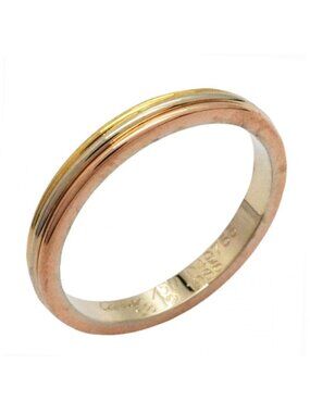 Cartier Ring Vendome 18k Yellow Gold 18k White 18k Pink 58